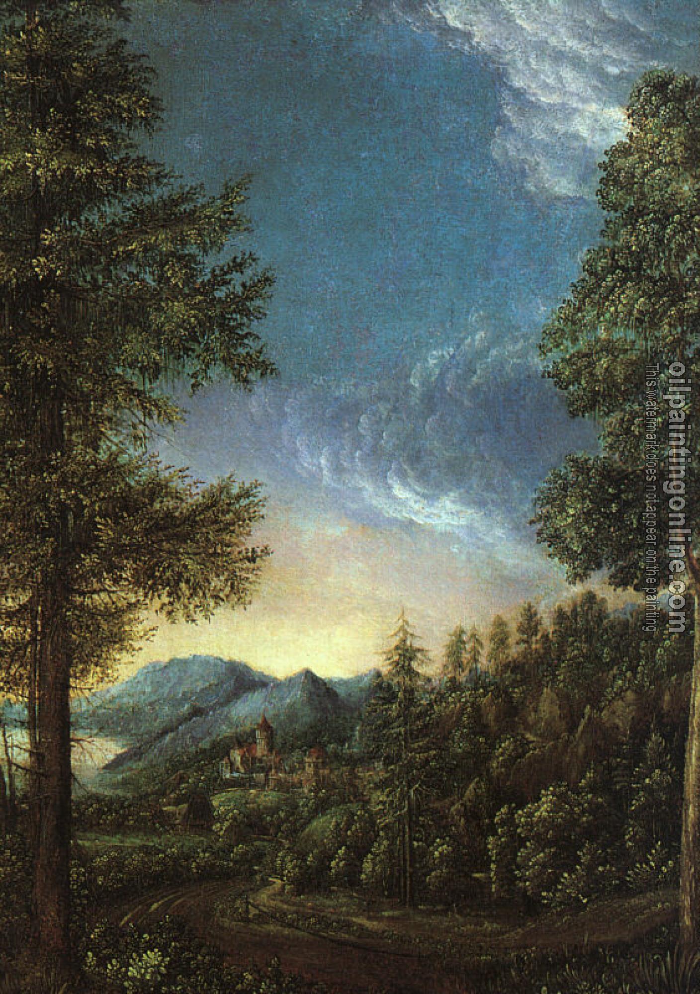 Altdorfer, Albrecht - View of the Danube Valley near Regensburg